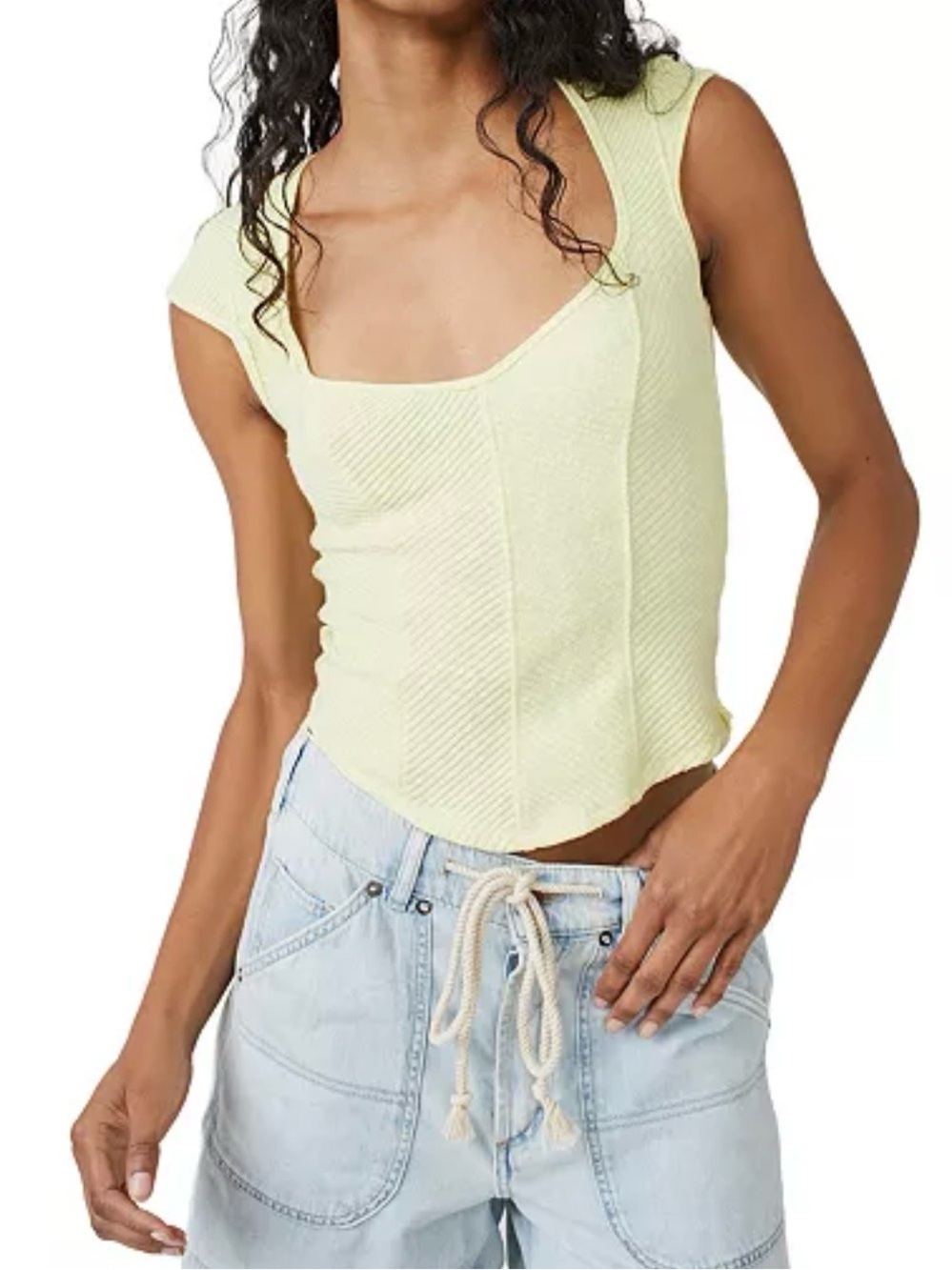 Free people corset tank